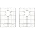 Hardware Resources Stainless Steel Bottom Grids for Handmade 50/50 Double Bowl Sink (HMS250) HMS250-GRID